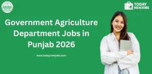 Government Agriculture Department Jobs in Punjab 2026