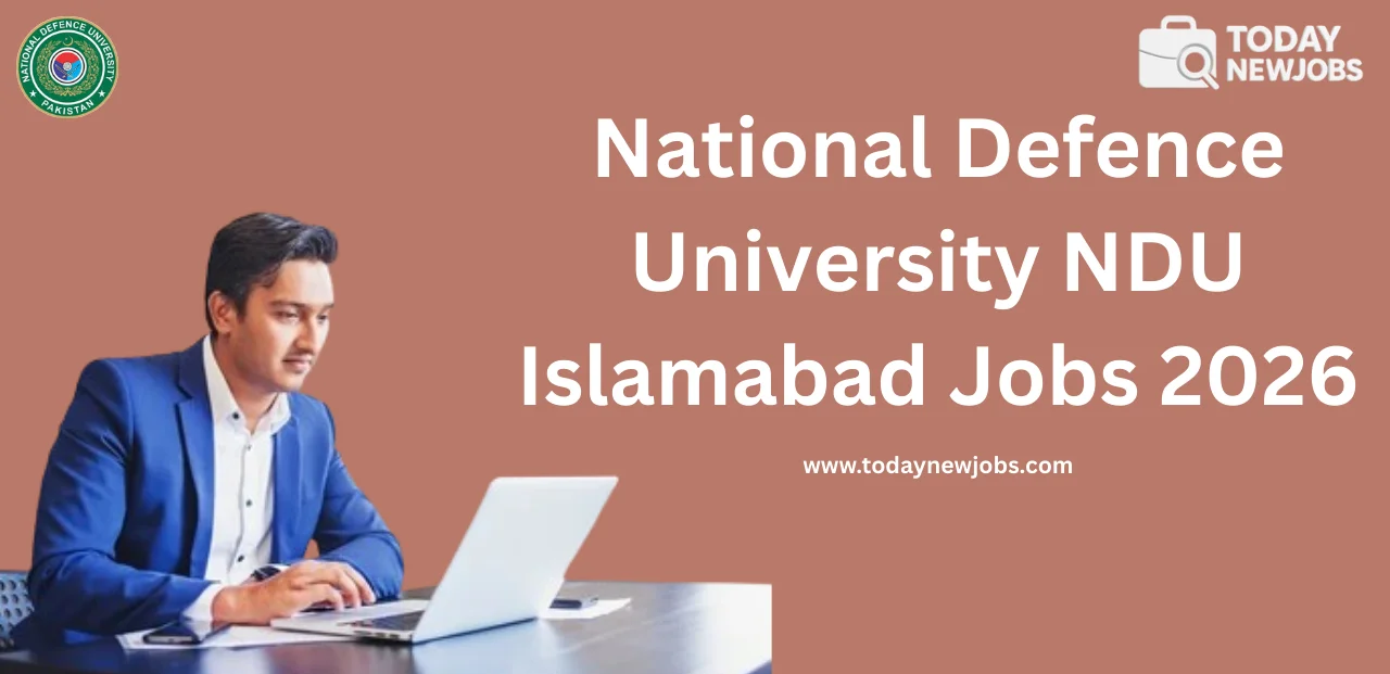 National Defence University NDU Islamabad Jobs 2026