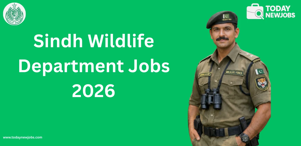 Sindh Wildlife Department Jobs 2026
