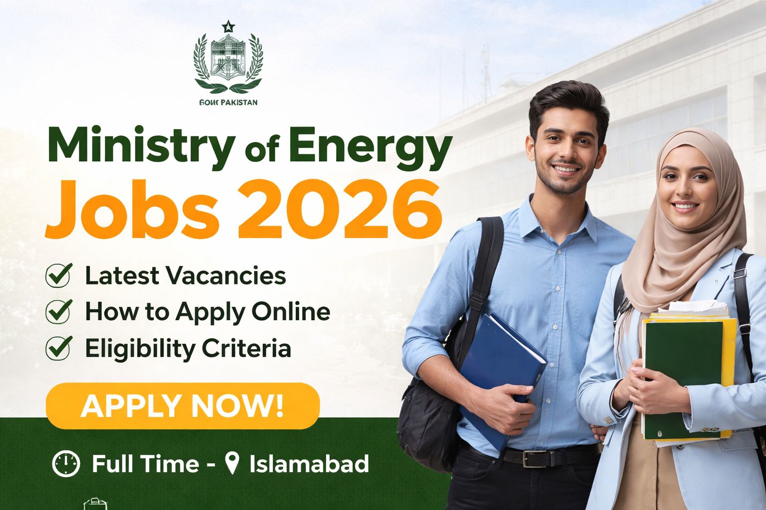 Ministry of Energy Jobs 2026