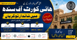 Sindh High Court Jobs 2026