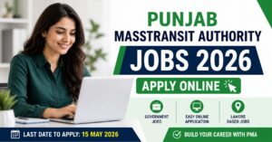 Punjab Masstransit Authority Jobs 2026