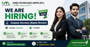 NADRA Technologies Limited Jobs 2026